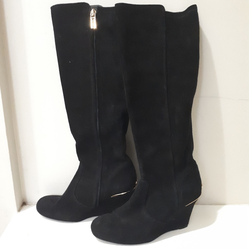 Tory Burch knew high wedge boots